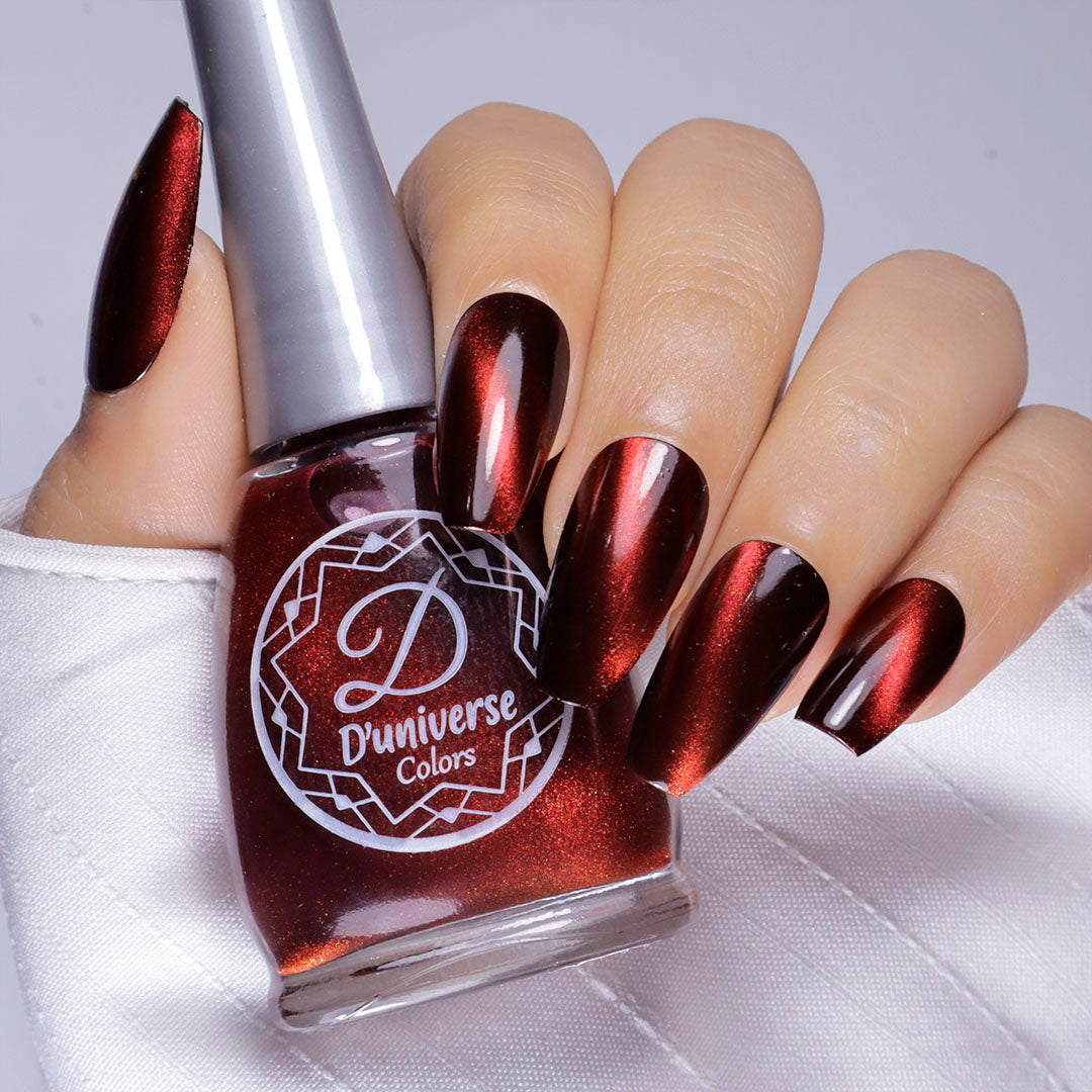 Esmalte Ojo de Gato - Escarlata