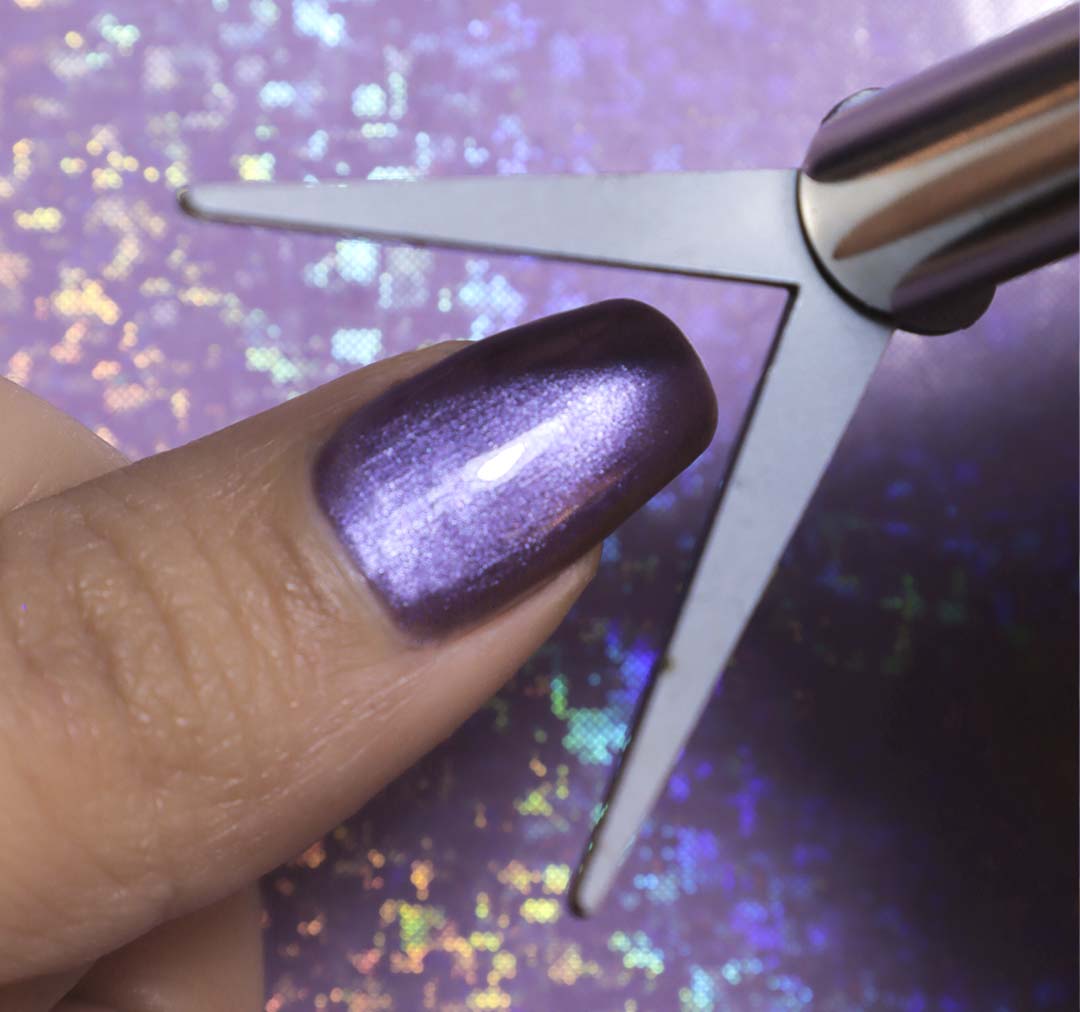 Pieza metálica para francés con ojo de gato