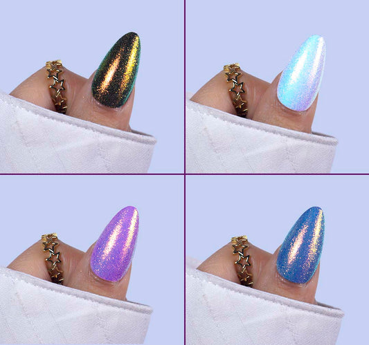 Glitter Aurora Coral