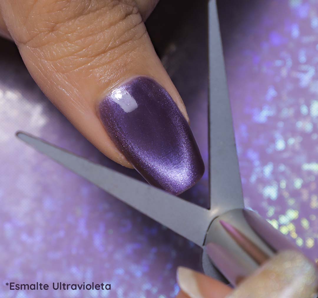 Pieza metálica para francés con ojo de gato