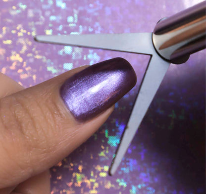 Pieza metálica para francés con ojo de gato